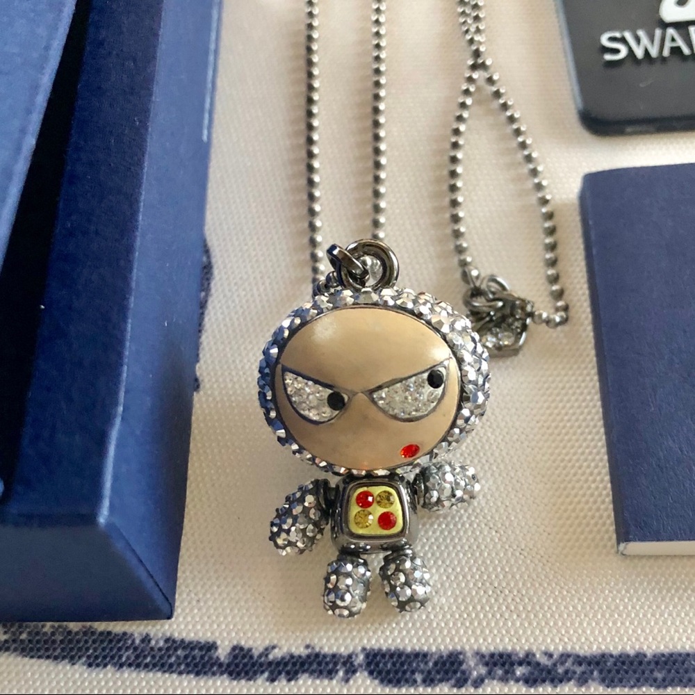 Swarovski Elvis Silver Pendant necklace